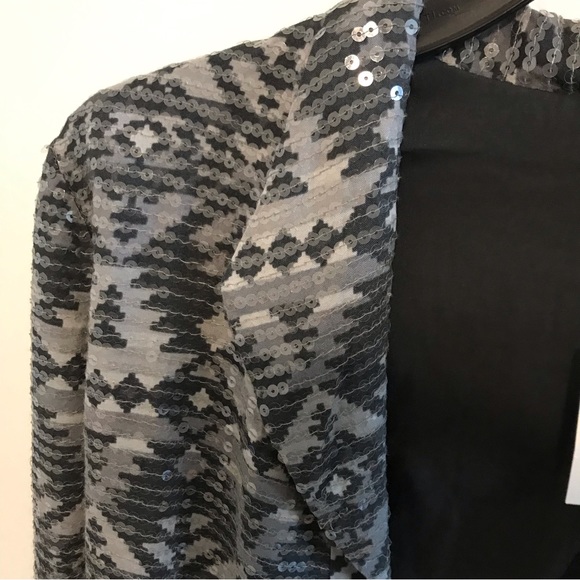 Hollister sequin blazer in gray - Picture 3 of 5